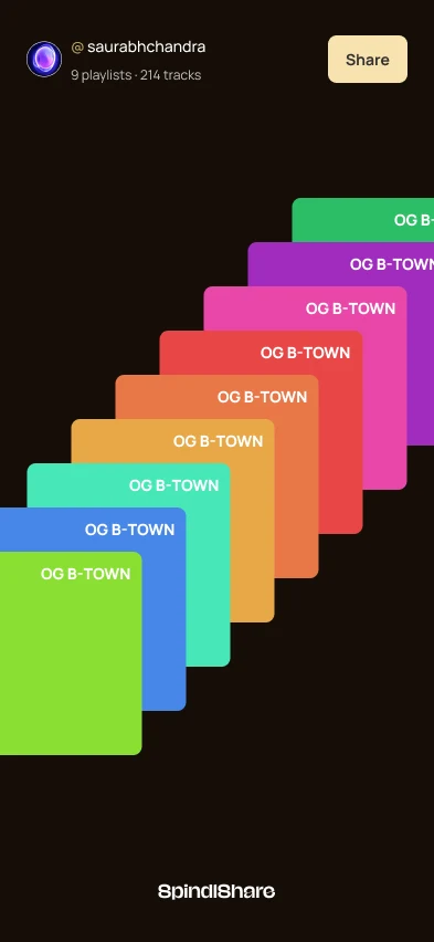 Figma: stacked cards in flat colour