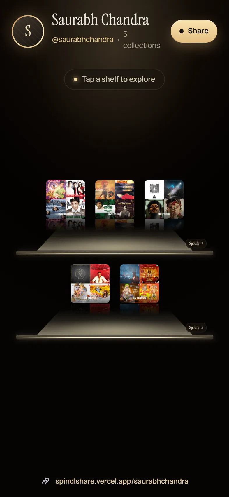 Aug 1 build: two lit shelves of covers